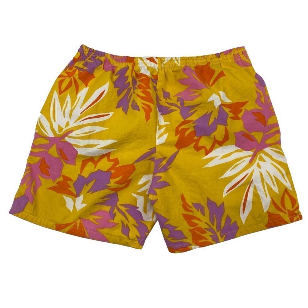 California Shores Vintage Shorts Hawaiian Print